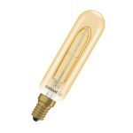 Osram Vintage 1906 LED Special Shapes E14 Tubular Amber 4.8W 420lm - 822 Extra Warm White | Dimmable - Replaces 40W