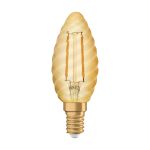 Ledvance Vintage 1906 LED E14 Candle Gold 1.5W 120lm - 824 Extra Warm White | Replaces 12W