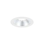 Sylvania LED Downlight Insaver Slim 150 Aluminium White 9.5W 1200lm 70D - 840 Cool White | Cutout 150mm - IP44 