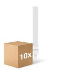 Multipack 10x Noxion Lucent PL-S LED 6W - 830 Warm White | Replaces 11W