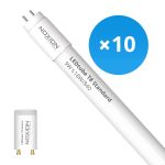 Multipack 10x Noxion LED Tube T8 Avant (EM/Mains) Standard Output 9W 900lm - 840 Cool White | 60cm - Replaces 18W