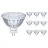 Multipack 10x Philips Corepro LED Spot GU5.3 MR16 4.4W 390lm 36D - 840 Cool White | Replaces 35W