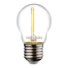 Noxion Lucent LED E27 Ball Filament Clear 1.4W 136LM - 827 Extra Warm White | Replaces 15W
