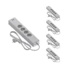 Multipack 5x Calex Smart Tuya Wifi Powersocket + USB BE/FR