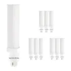 Multipack 10x Noxion Lucent PL-C LED 6.5W 650lm - 830 Warm White | Replaces 18W